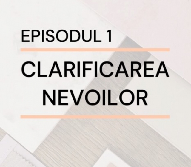 Episodul 1 – Clarificarea nevoilor