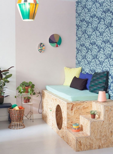 Idei pentru a folosi placa OSB în decorarea casei tale